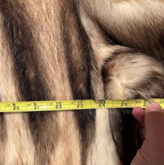 SOLD XL fitch fur Fulllength designer coat mint condition No Offers Pls Final$ - Picture 7 of 16